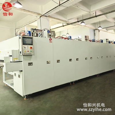 非标定制玻璃基板自动化隧道炉烘烤案例